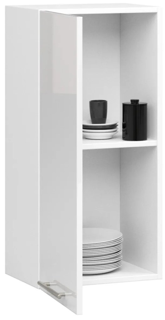 Závesná kuchynská skrinka Olivie W 40 cm biela