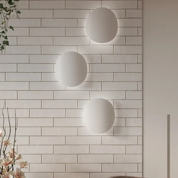 Sollux SL.0934 - Nástenné svietidlo SENSES 2xG9/40W/230V biela