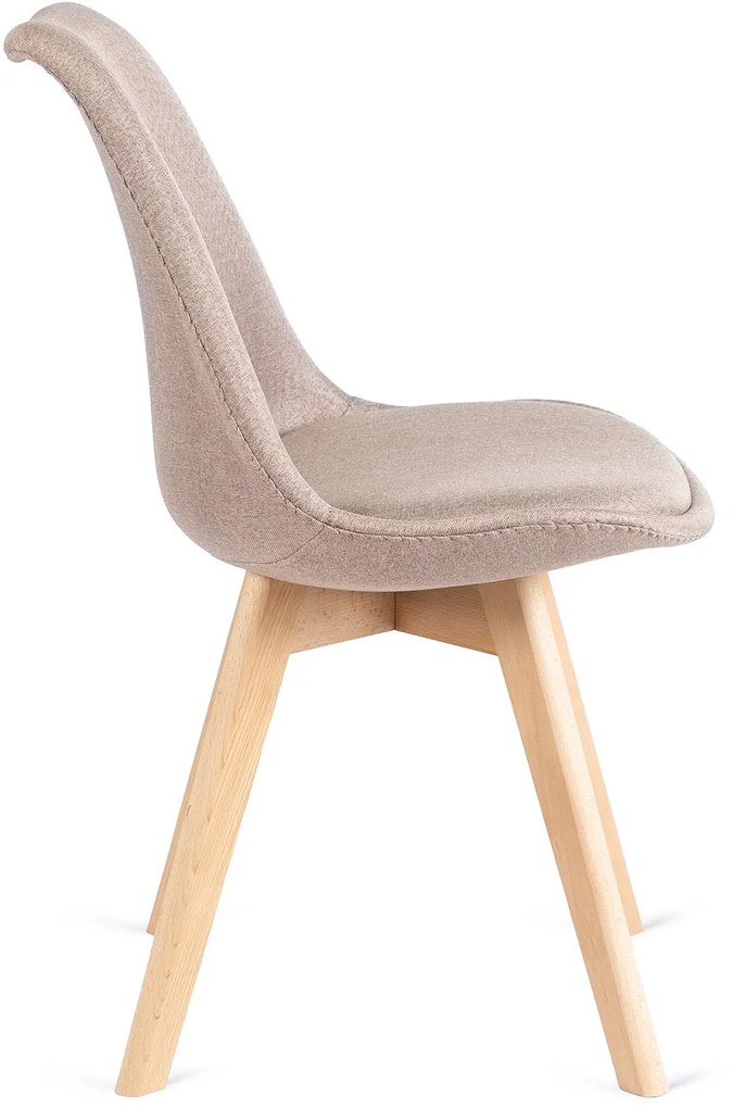 PROXIMA.store - Čalúnená jedálenska stolička NEVEL FARBA: čierna