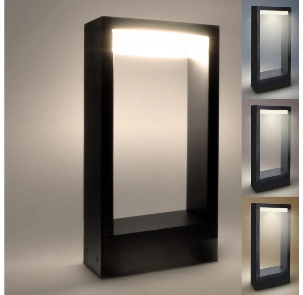 Brilagi - LED Vonkajšia lampa RAGUSA LED/7W/230V 3000/4000/6000K IP54 30 cm WO-HR60072-300-OEM