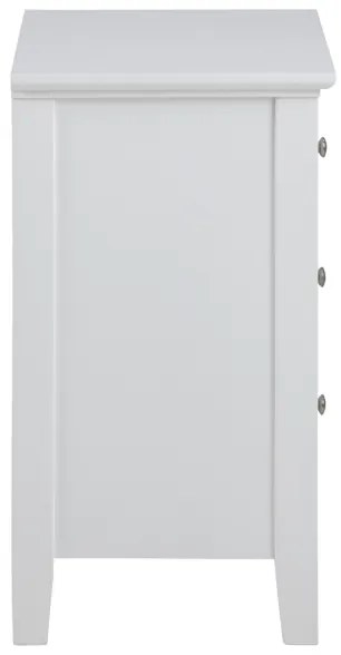 Nočný stolík LARA biela