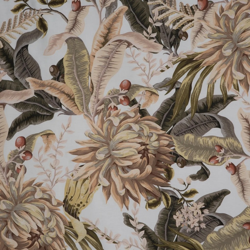 SATÉNOVÉ OBLIEČKY SPRING18 200X220 CM, 2KS 70X80 CM VZOROVANÉ