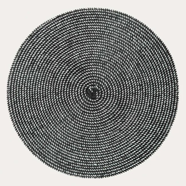 Podložka pod tanier LANDO čierna 761584 (2 ks)