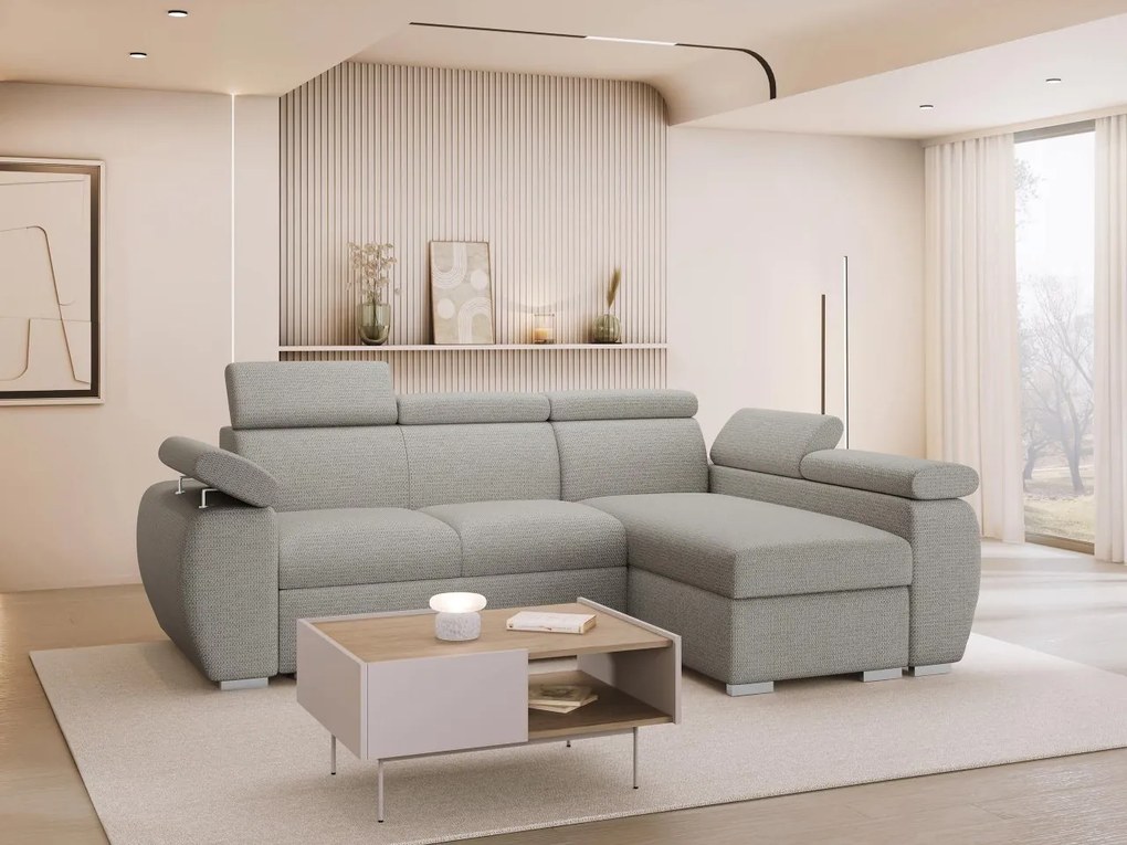 Rohová sedačka Giza Mini, Strana: Pravá 2R-LC, Dostupné poťahy: Paros 05