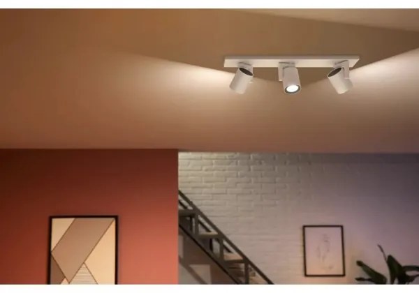 Philips - LED RGBW Stmievateľné bodové svietidlo Hue ARGENTA 3xGU10/4,2W/230V