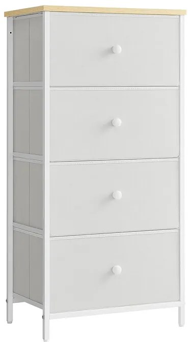 Autronic BONTEC Komoda 45x30x92cm, mdf, sivá, AUK-E1031 GREY Farba: Šedá