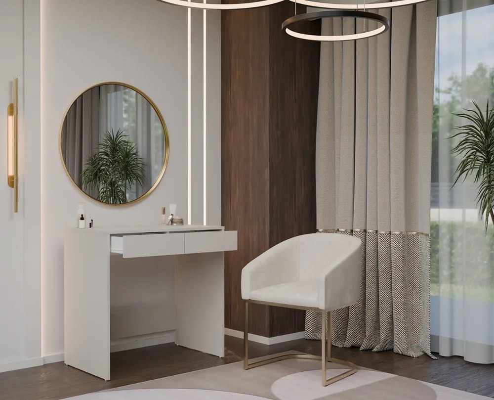 Toaletný stolík Marina 25 81 cm kašmírový