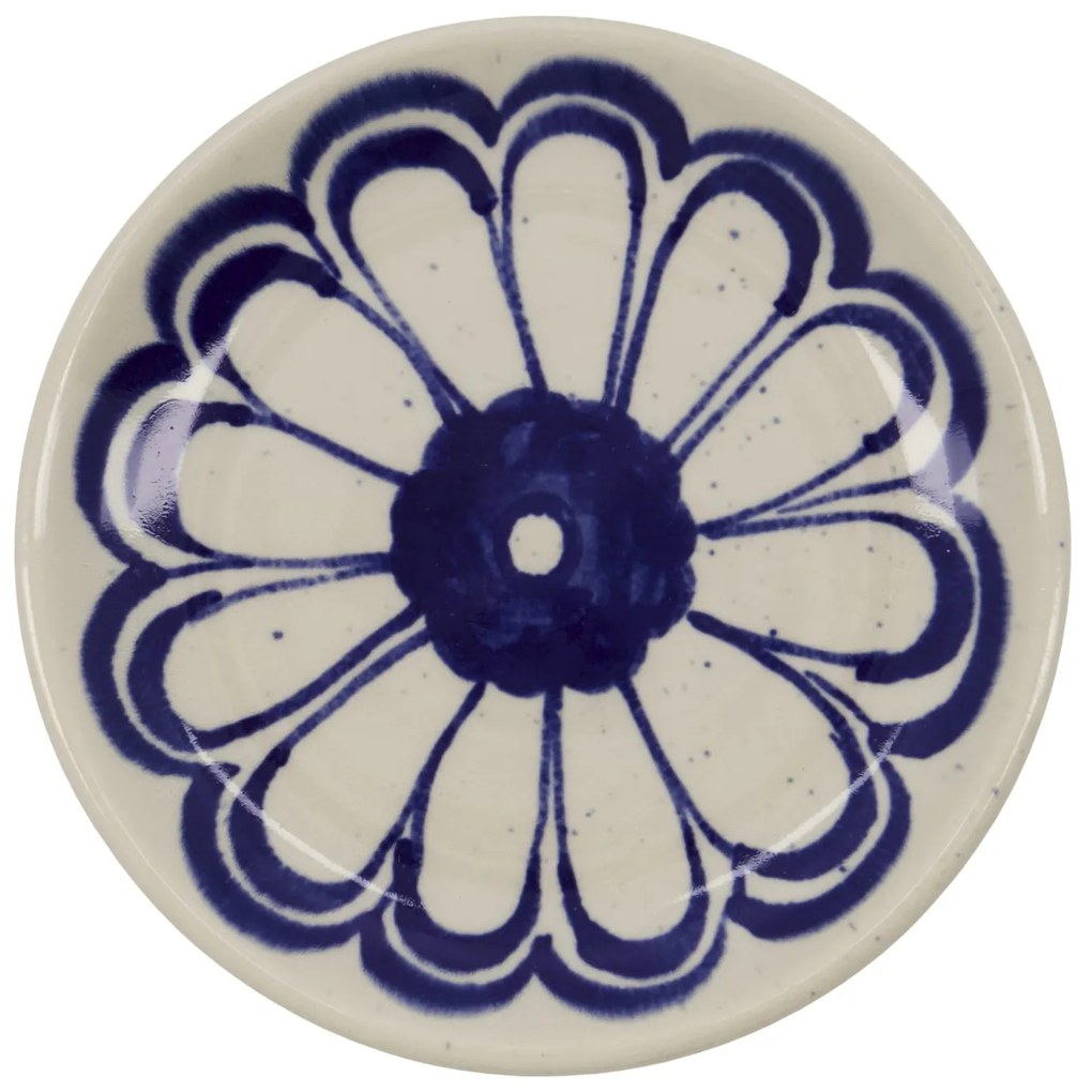 House Doctor Kameninový tanierik Diva Blue Ø 13 cm B