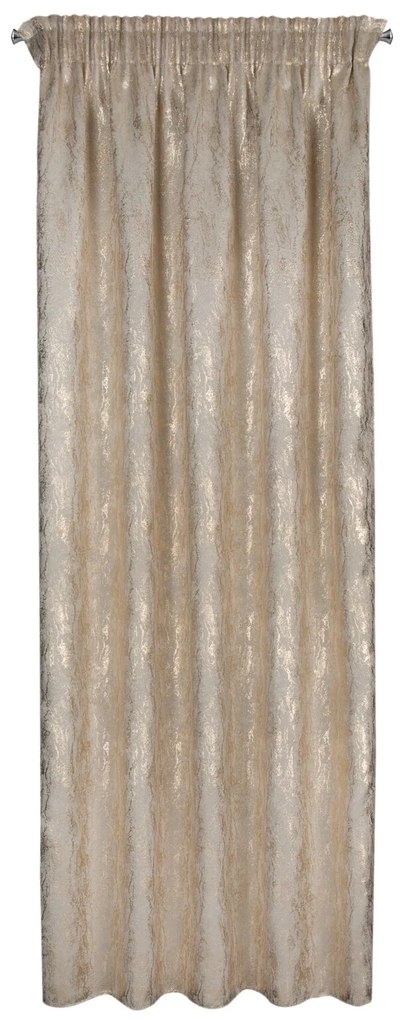 ZATEMŇOVACÍ ZÁVES NA PÁSKE ELISE 140X270 CM BÉŽOVÁ