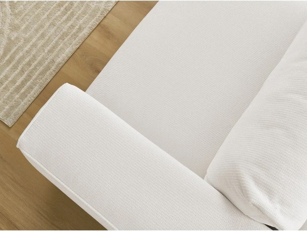 Biela rozkladacia/s úložným priestorom pohovka 265 cm Ezechiel – Bobochic Paris