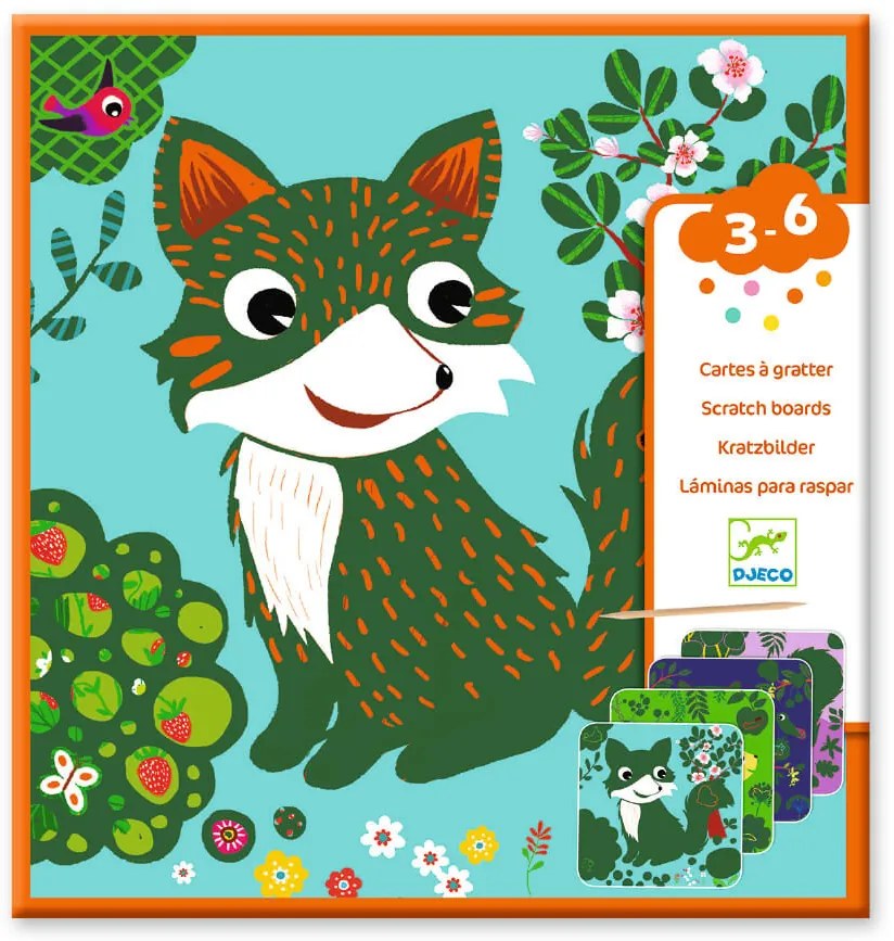 Vyškrabávanie – Zvieratá z lesa