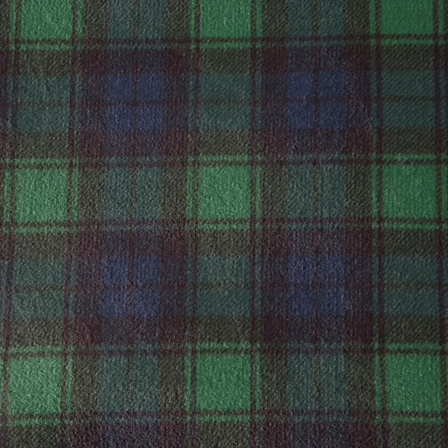 Deka STAR zelená / granátová