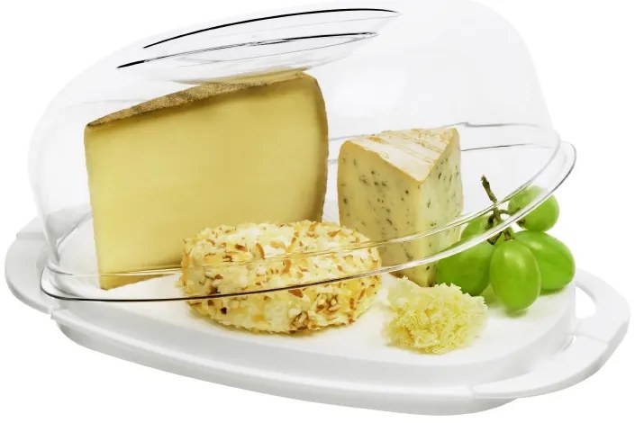 Dóza, box na syr so vzduchotesným vekom a krájacou doskou FRESH