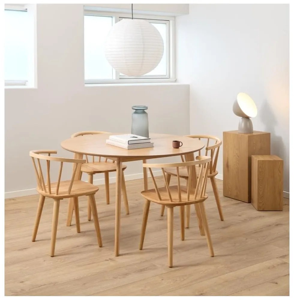 Jedálenská stolička v prírodnej farbe Ida – Actona
