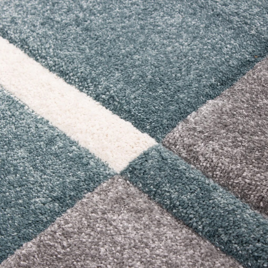 Ayyildiz Kusový koberec HAWAII 1310, Modrá Rozmer koberca: 200 x 290 cm