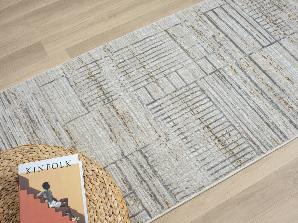 My Flair, Kusový koberec My Love creme, 80x150, béžová, chodba / predsieň