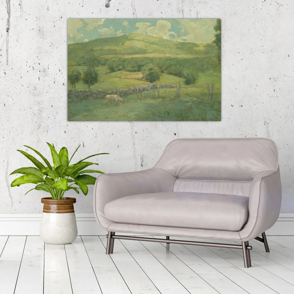 Obraz - Julian Alden Weir, Obweebetuck, reprodukcia (90x60 cm)