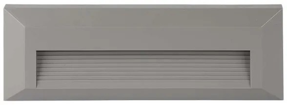 LED Vonkajšie schodiskové svietidlo LED/3W/230V 4000K IP65 šedá