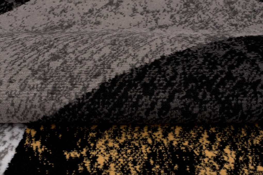 TA Koberec K855G ČIERNA LACNÁ PP EYM Rozmer: 150x240 cm
