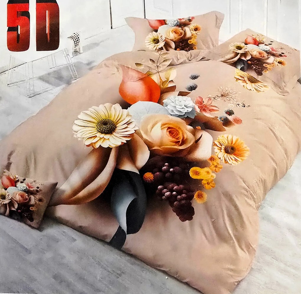 5D Obliečky Bukreta Bavlna 7-dielna súprava