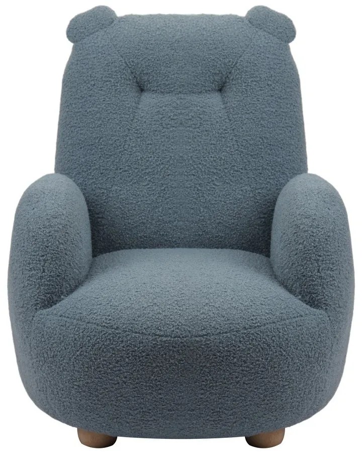 Modré detské kresielko z textílie buklé Rocky – Vipack