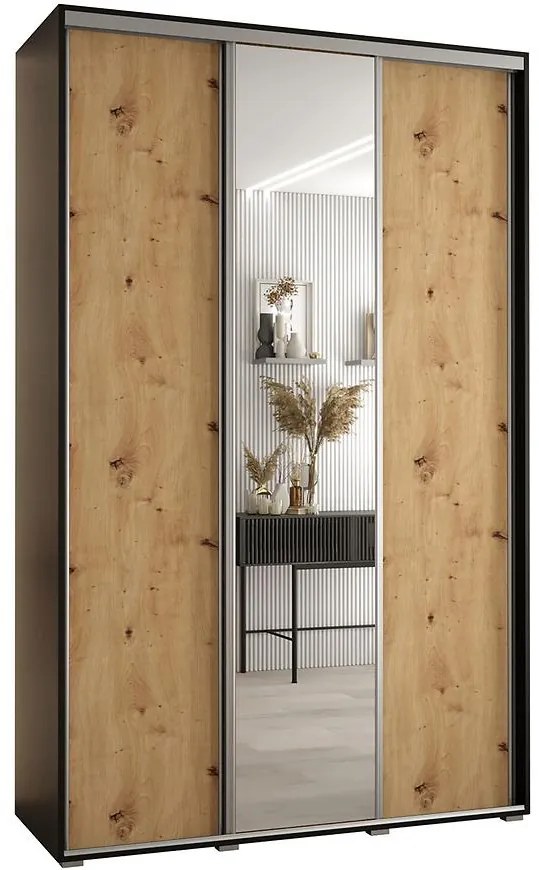 Skriňa 45 Canaris 3 180 čierna/artisan/silver