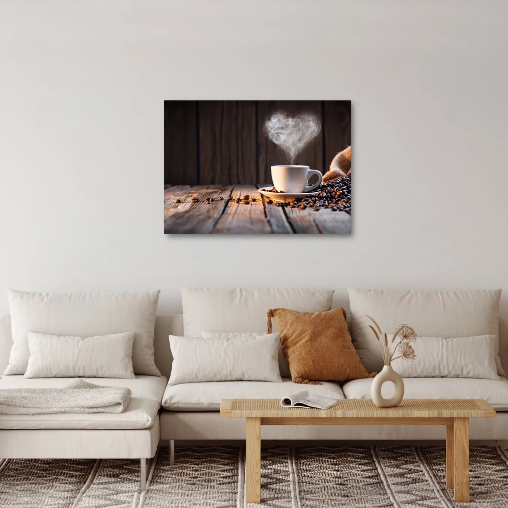 Obraz - Čas na kávu (70x50 cm)
