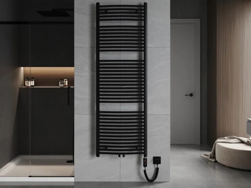 Mexen Ares, elektrické vykurovacie teleso 1800 x 600 mm, 900 W, čierna, W102-1800-600-2900-70