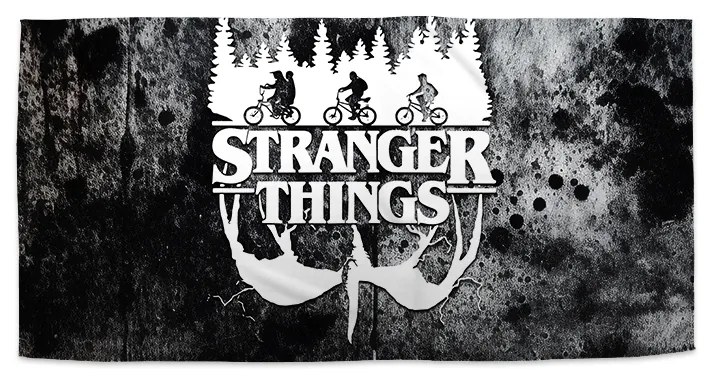 Sablio Uterák Stranger Things White - 50x100 cm