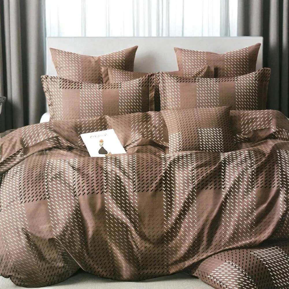 Flanelové obliečky Homa ALEVA MODERN 7-set 140x200 cm