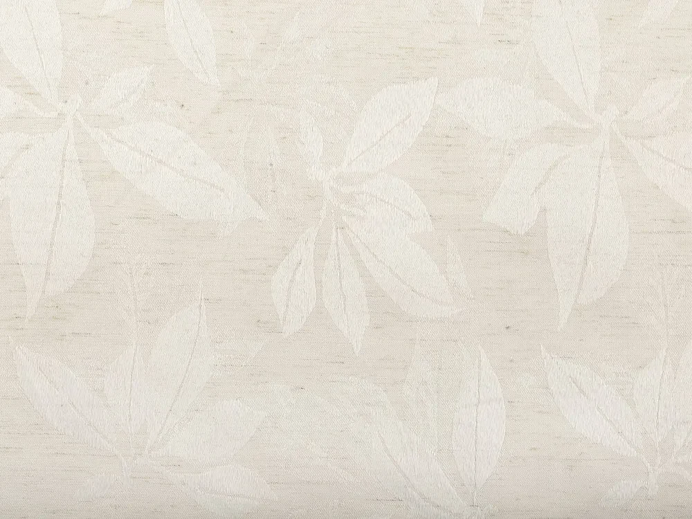 Biante Teflónový oválny obrus TF-065 Listy na režnom 120x140 cm