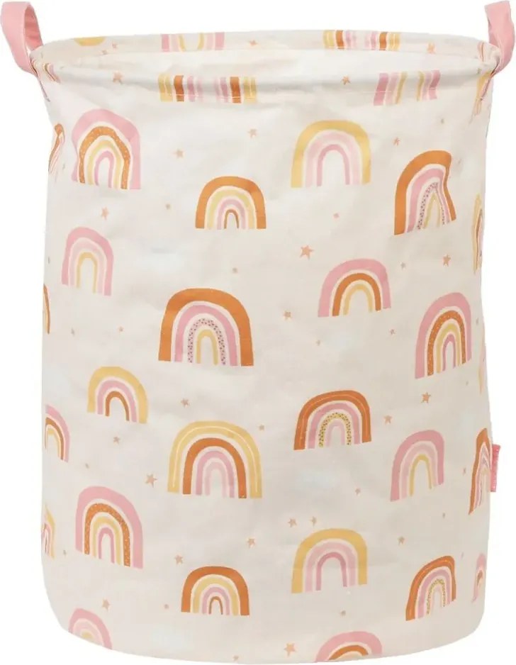 Úložný kôš na hračky dúha o 40 cm