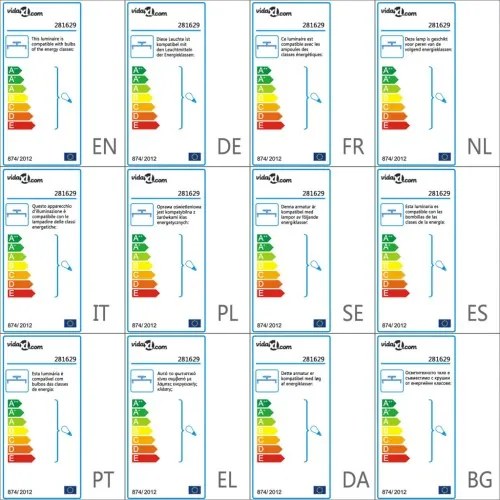 vidaXL Stropná lampa čierna 5 x E27 žiarovky-