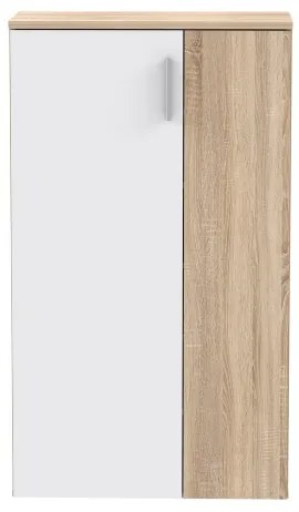 Botník ETON dub sonoma/biela