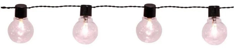 Eglo 900213 - LED Vonkajšia dekoračná reťaz PARTAJ 16xLED/0,064W/24V IP44 čierna