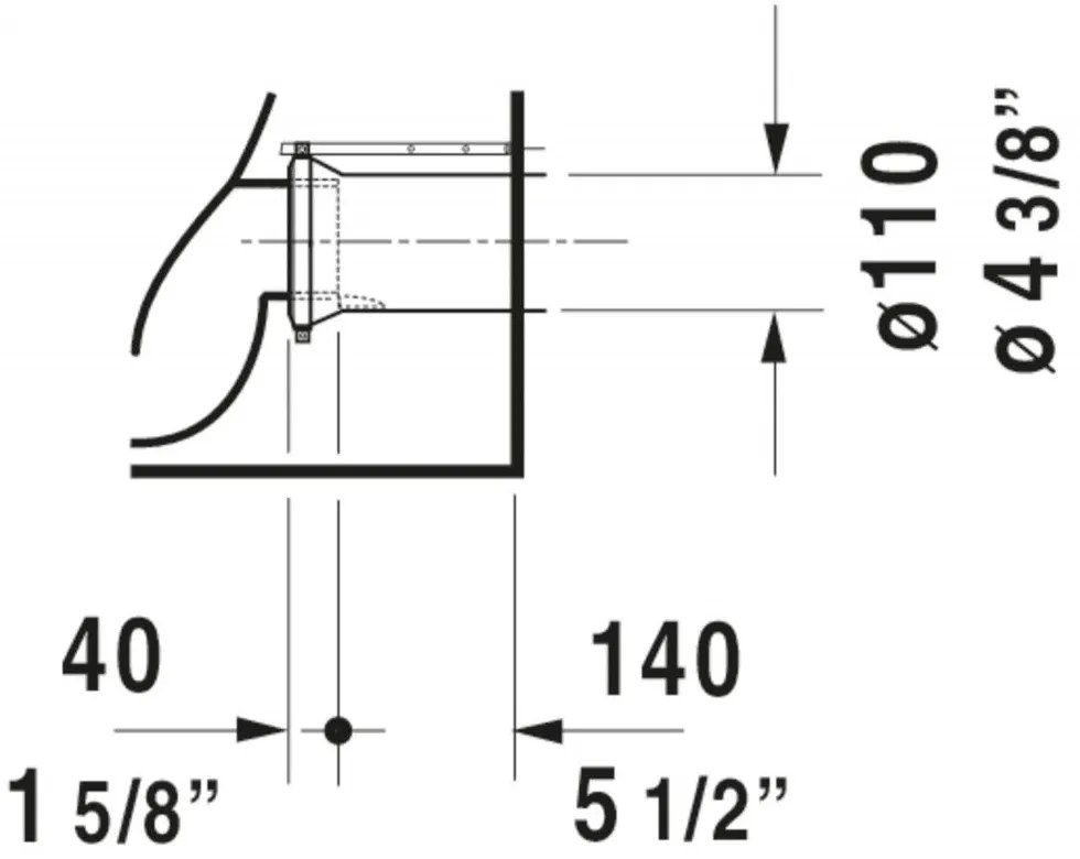 DURAVIT Darling New samostatne stojace WC kapotované s hlbokým splachovaním, 370 x 570 x 400 mm, biela, s povrchom HygieneGlaze, 2139092000