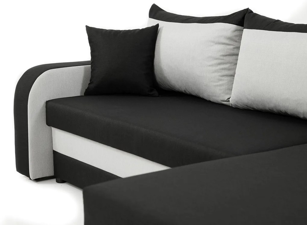 Rohová sedačka Burnet Lux, Dostupné poťahy: Flow 09