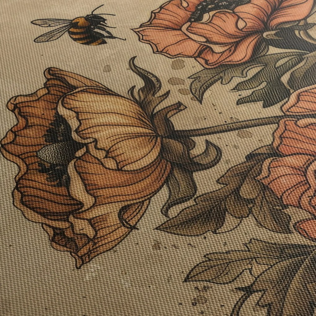 Obraz - Včelia lúka II. (90x60 cm)