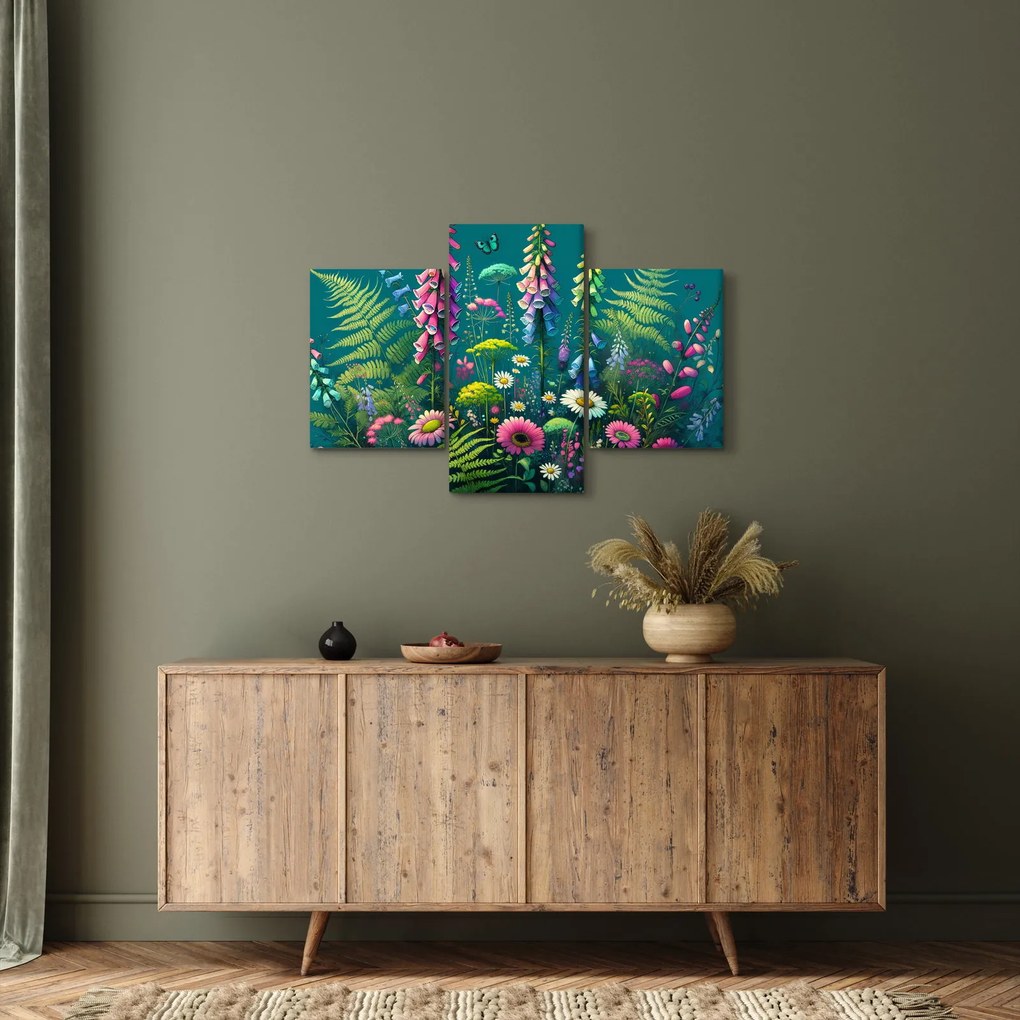 Obraz - Lúčne kvety (90x60 cm)