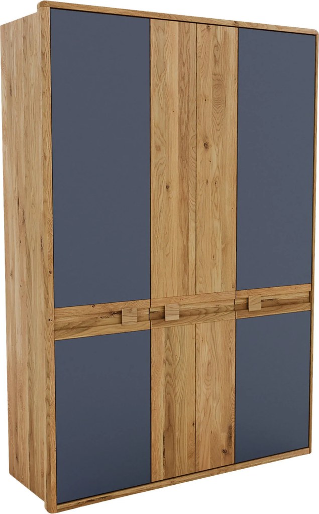 XXXLutz ŠATNÍKOVÁ SKRIŇA, divoký dub, antracitová, dub artisan, divoký dub, 156,4/225/58 cm Linea Natura - Skrine - 002748013111