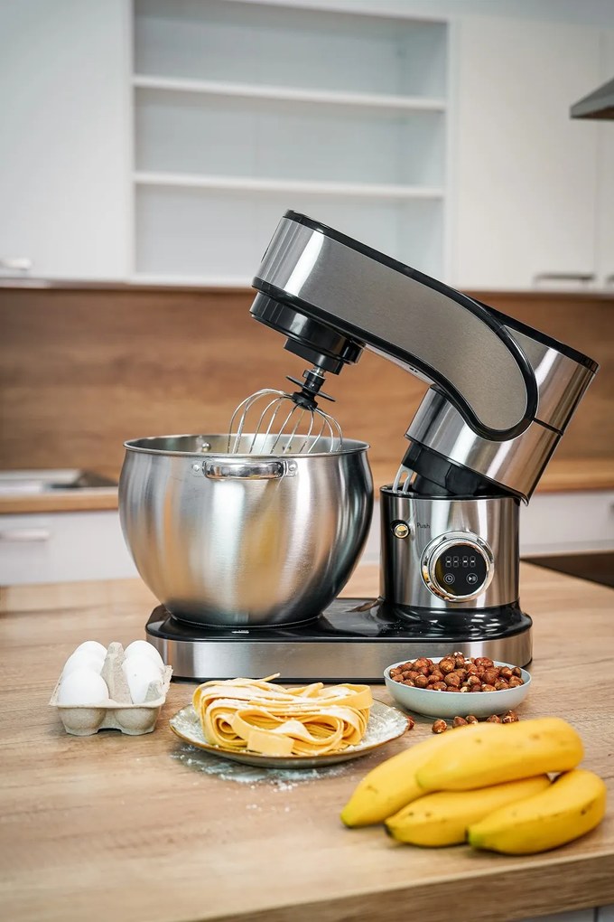 Celokovový kuchynský robot BestBerg BBR-20S / 2500 W / 10 l / 12 rýchlostí