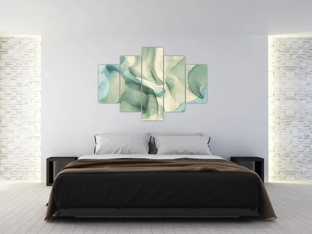 Obraz - Atramentová abstrakcia 3 (150x105 cm)