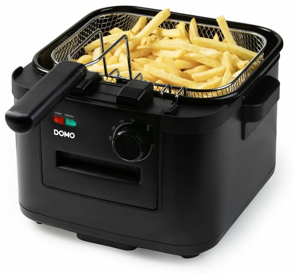 Fritéza DOMO DO545FR s vyberateľnou nádobou, 4 l