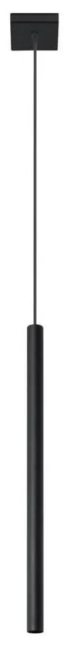 Sollux SL.0469 -  Luster na lanku PASTELO 1 1xG9/8W/230V čierna SL.0469