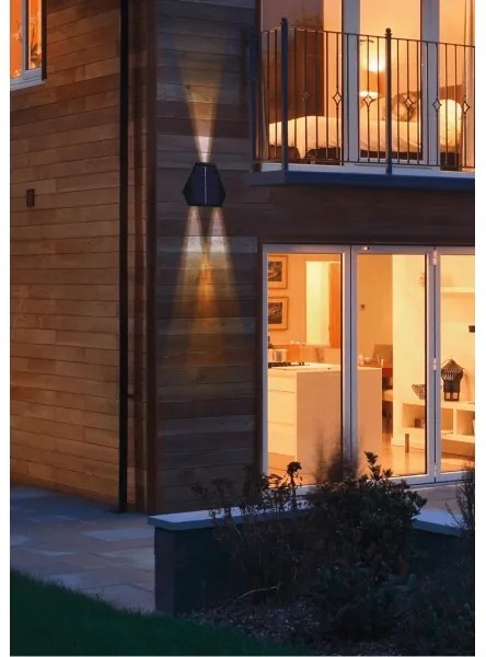 Immax 08488L - LED solárne nástenné svietidlo so senzorom LED/2W/5V IP54