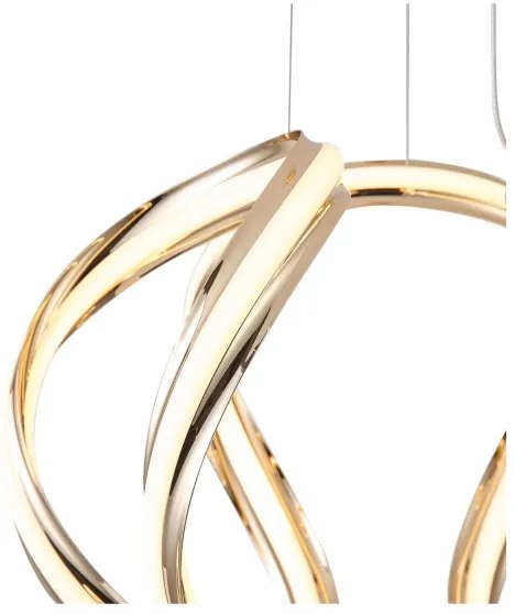 LED Luster na lanku LED/38W/230V 3000K