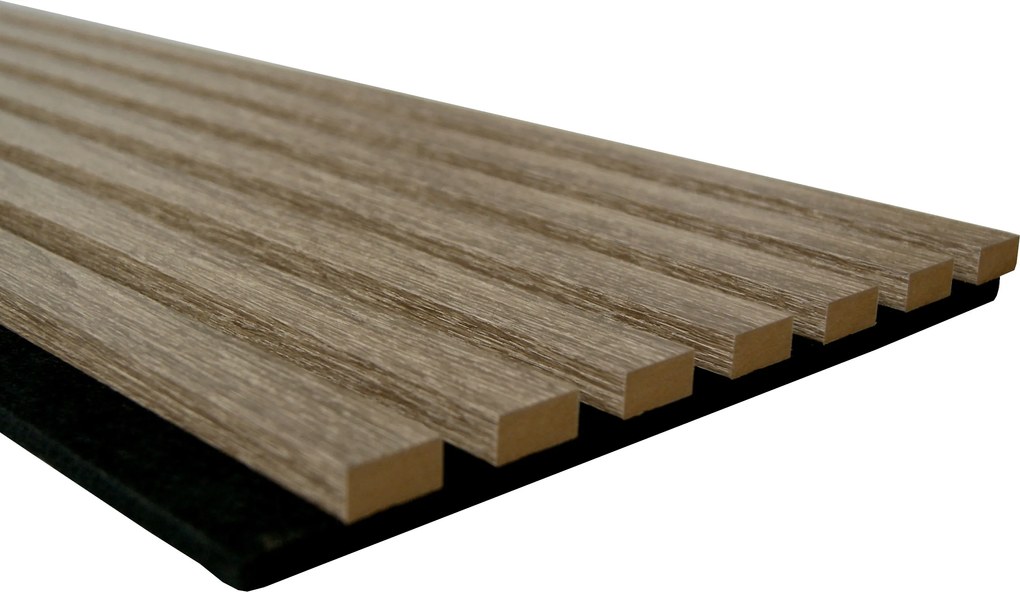 TRENDIE 3D Drevené lamely na stenu 275x30 cm - SANTALOVÉ DREVO