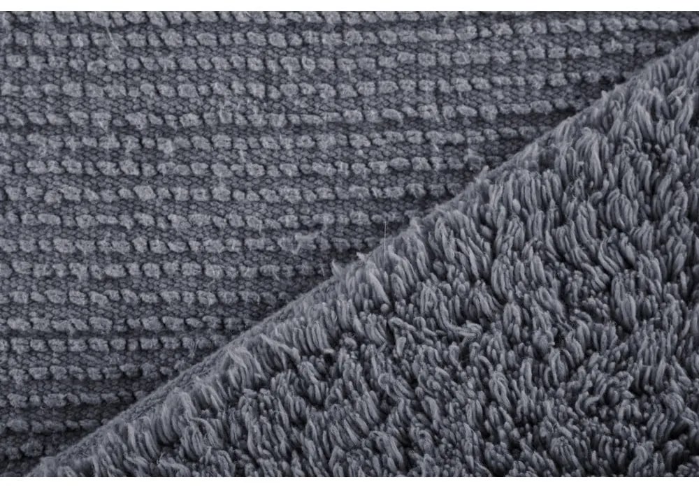 Modrá bavlnená kúpeľňová predložka Tiseco Home Studio Luca, 60 x 100 cm