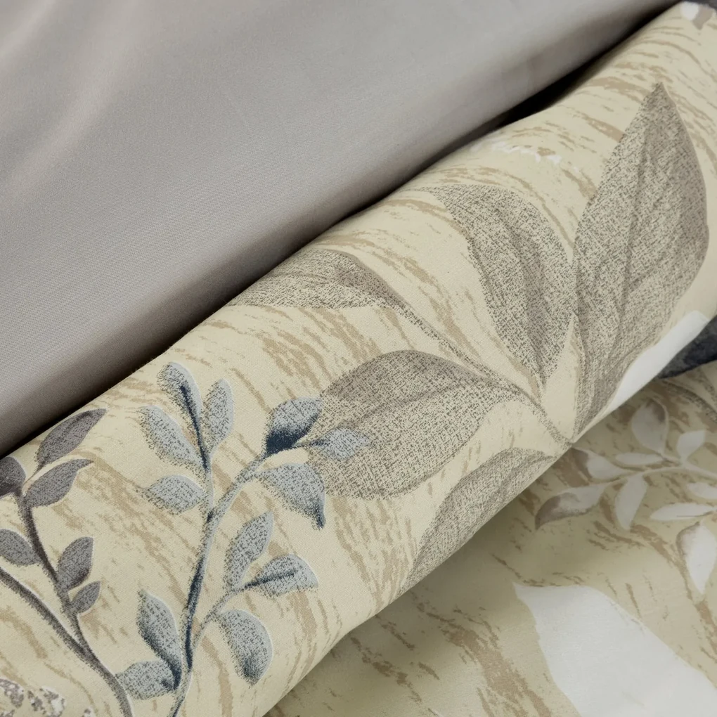 MAKOSATÉNOVÉ OBLIEČKY TERRA COLLECTION MONTE1 140X200 CM, 1KS 70X90 CM VZOROVANÉ