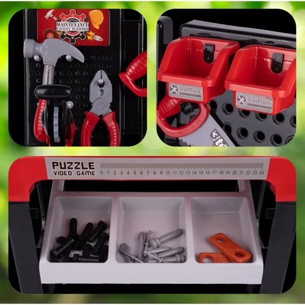 Ponk, dielňa s náradím DIY Kit 46 ks